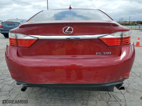 2014 Lexus ES 350 with VIN JTHBK1GG9E2121311, listed as a Copart auction lot 51317695 with 0 mi miles and Salvage Title. Bid and sale history available at carsss.com. Image 6.