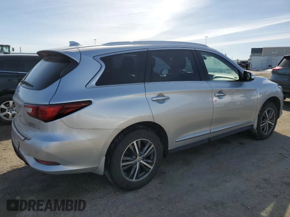2017 Infiniti QX60 with VIN 5N1DL0MM9HC526137, listed as a Copart auction lot 51822775 with 108,899 mi miles and Salvage Title. Bid and sale history available at DreamBid. Image 3.