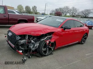 2019 Audi RS 5 Sportback z VIN WUABWCF50KA903230, wystawiony jako Copart lot #53133505 z przebiegiem 55 342 mil mil oraz Szkody całkowita. Historia ofert i sprzedaży dostępna na DreamBid. Obrazek 11.