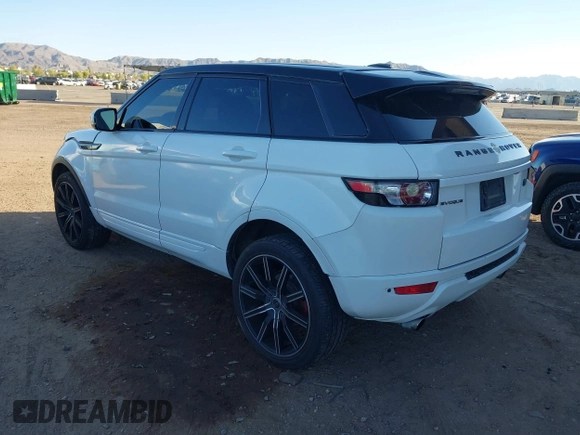 2013 Land Rover Range Rover Evoque Pure with VIN SALVN2BG0DH730116, listed as a IAAI auction lot 41877837 with 216,994 mi miles. Bid and sale history available at carsss.com. Image 3.
