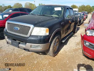 2005 Ford F-150 XLT with VIN 1FTPW14515KD71446, listed as a IAAI auction lot 41910372 with 113,725 mi miles. Bid and sale history available at carsss.com. Image 17.