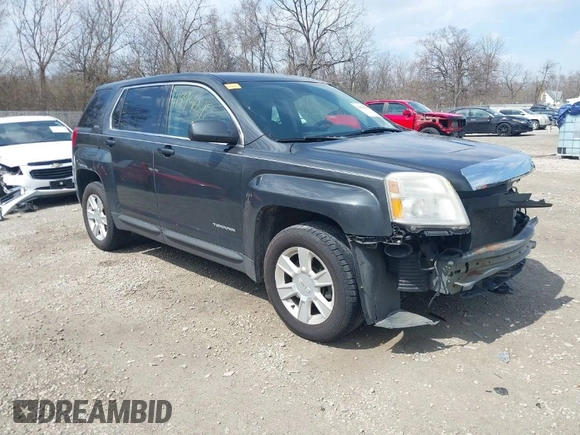 2013 GMC Terrain SLE with VIN 2GKALMEK4D6310117, listed as a IAAI auction lot 41894042 with 203,340 mi miles. Bid and sale history available at carsss.com. Image 1.