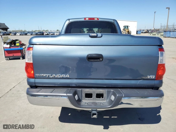 2006 Toyota Tundra SR5 with VIN 5TBET34116S550999, listed as a Copart auction lot 50462755 with 258,430 mi miles and Salvage Title. Bid and sale history available at carsss.com. Image 6.