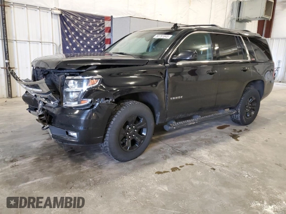 2017 Chevrolet Tahoe LT z VIN 1GNSKBKC8HR289441, wystawiony jako Copart lot #50791845 z przebiegiem 128 105 mil mil oraz Szkoda całkowita • Salvage title. Historia ofert i sprzedaży dostępna na DreamBid. Obrazek 1.