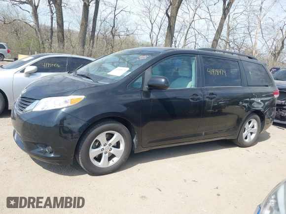 2014 Toyota Sienna LE AAS with VIN 5TDKK3DC6ES499478, listed as a IAAI auction lot 41918474 with 127,734 mi miles and . Bid and sale history available at carsss.com. Image 14.