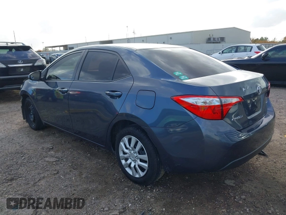 2016 Toyota Corolla L with VIN 5YFBURHE0GP385285, listed as a IAAI auction lot 41117161 with 62,916 mi miles and . Bid and sale history available at DreamBid. Image 3.