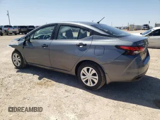 2024 Nissan Versa S with VIN 3N1CN8DV4RL817073, listed as a Copart auction lot 52411865 with 34,464 mi miles and Salvage Title. Bid and sale history available at carsss.com. Image 2.