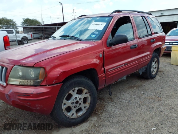 2004 Jeep Grand Cherokee Laredo z VIN 1J4GW48S04C389585, wystawiony jako IAAI lot #42461413 z przebiegiem 228 672 mil mil oraz . Historia ofert i sprzedaży dostępna na DreamBid. Obrazek 6.