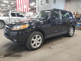 2009 Hyundai Santa Fe Limited with VIN 5NMSH73E69H234383, listed as a Copart auction lot 58151925 with 158,662 mi miles and Salvage title. Bid and sale history available at DreamBid. Image 1.