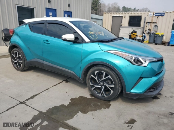 2018 Toyota C-HR XLE with VIN JTNKHMBX3J1002965, listed as a Copart auction lot 48200715 with 84,520 mi miles and Salvage Title. Bid and sale history available at carsss.com. Image 4.