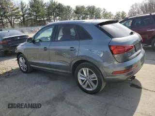 2017 Audi Q3 Premium with VIN WA1ECCFS3HR017738, listed as a Copart auction lot 48962775 with 22,551 mi miles and Salvage Title. Bid and sale history available at carsss.com. Image 2.