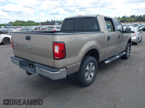 2006 Ford F-150 XLT with VIN 1FTPW14V96KD06801, listed as a IAAI auction lot 42095188 with 145,252 mi miles. Bid and sale history available at carsss.com. Image 4.