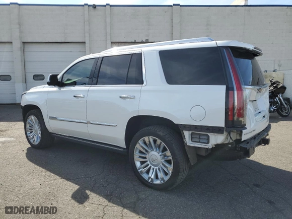 2018 Cadillac Escalade Platinum with VIN 1GYS4DKJXJR376500, listed as a Copart auction lot 67810233 with 59,095 mi miles. Bid and sale history available at carsss.com. Image 2.