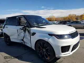2021 Land Rover Range Rover Sport HST with VIN SALWS2RU4MA754873, listed as a Copart auction lot 78244234 with 57,053 mi miles and Salvage Title. Bid and sale history available at carsss.com. Image 4.