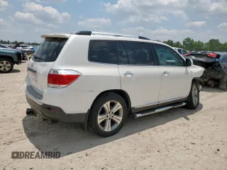 2012 Toyota Highlander Limited with VIN 5TDYK3EH7CS066902, listed as a Copart auction lot 58945295 with 162,859 mi miles and Salvage title. Bid and sale history available at DreamBid. Image 3.