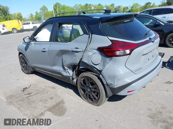 2021 Nissan Kicks SR with VIN 3N1CP5DV0ML510825, listed as a IAAI auction lot 42061813 with 40,120 mi miles and . Bid and sale history available at DreamBid. Image 3.
