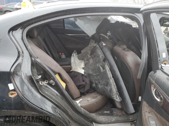 2017 Infiniti Q50 Red Sport 400 with VIN JN1FV7AR5HM872148, listed as a Copart auction lot 88992605 with Not provided miles and Salvage title. Bid and sale history available at DreamBid. Image 10.