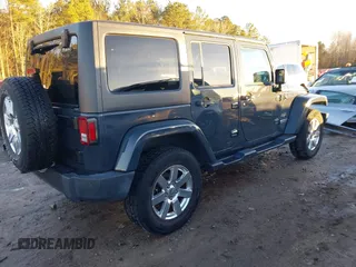 2017 Jeep Wrangler Unlimited Sahara with VIN 1C4BJWEGXHL686766, listed as a IAAI auction lot 41305319 with 97,806 mi miles. Bid and sale history available at carsss.com. Image 4.