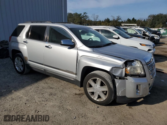 2011 GMC Terrain SLT-1 with VIN 2CTALUECXB6299680, listed as a Copart auction lot 47468275 with 180,694 mi miles and Salvage Title. Bid and sale history available at carsss.com. Image 4.