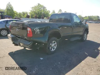 2013 Ford F-250 XL with VIN 1FTBF2B68DEA82735, listed as a Copart auction lot 58543855 with 106,710 mi miles and Salvage title. Bid and sale history available at DreamBid. Image 3.