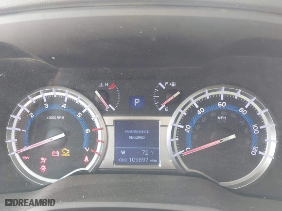 2016 Toyota 4Runner SR5 with VIN JTEZU5JR3G5136573, listed as a IAAI auction lot 41243438 with 109,897 mi miles. Bid and sale history available at carsss.com. Image 7.