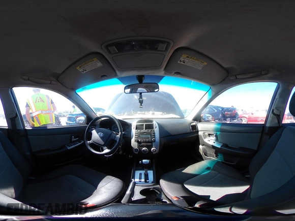 2009 Kia Spectra EX with VIN KNAFE221195026584, listed as a IAAI auction lot 42220442 with 181,619 mi miles and . Bid and sale history available at DreamBid. Image 18.