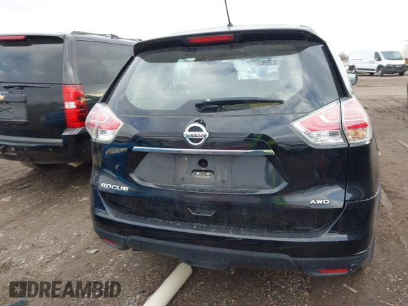 2015 Nissan Rogue SV with VIN KNMAT2MV6FP514531, listed as a IAAI auction lot 41041060 with 96,304 mi miles and . Bid and sale history available at DreamBid. Image 17.