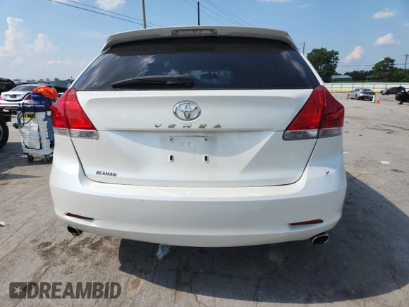 2011 Toyota Venza with VIN 4T3ZK3BB7BU037224, listed as a Copart auction lot 62198175 with 134,428 mi miles and Salvage title. Bid and sale history available at DreamBid. Image 6.