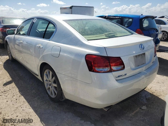 2006 Lexus GS 300 with VIN JTHBH96SX65016909, listed as a Copart auction lot 76167534 with 0 mi miles and Non Repairable. Bid and sale history available at carsss.com. Image 2.