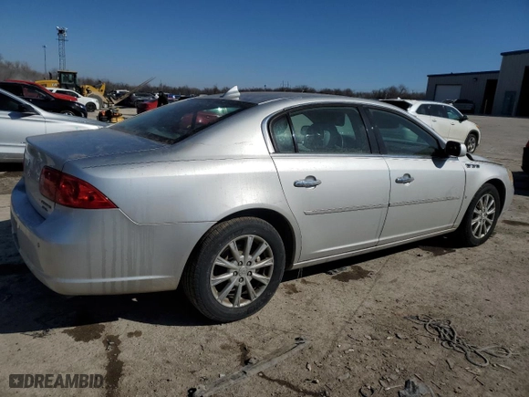 2009 Buick Lucerne CXL-3 with VIN 1G4HD57M19U138192, listed as a Copart auction lot 46449325 with 35,199 mi miles and Salvage Title. Bid and sale history available at carsss.com. Image 3.