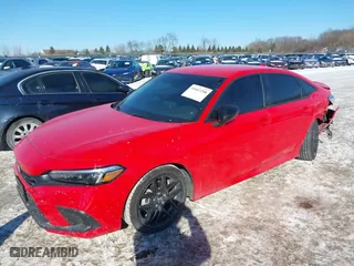 2024 Honda Civic Sedan Sport with VIN 2HGFE2F59RH554562, listed as a IAAI auction lot 41647258 with 12,798 mi miles. Bid and sale history available at carsss.com. Image 17.