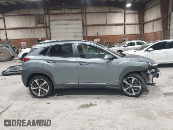 2020 Hyundai Kona Limited with VIN KM8K3CA57LU405342, listed as a IAAI auction lot 41791082 with 58,043 mi miles. Bid and sale history available at carsss.com. Image 14.