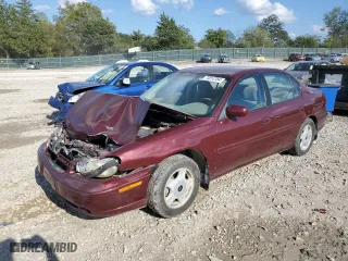 2001 Chevrolet Malibu LS with VIN 1G1NE52J016153947, listed as a Copart auction lot 73813784 with 129,336 mi miles and Salvage Title. Bid and sale history available at carsss.com. Image 1.