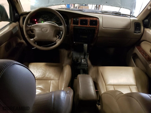 1998 Toyota 4Runner Limited with VIN JT3HN87R9W0188134, listed as a Copart auction lot 43788715 with 101,756 mi miles and Clean Title. Bid and sale history available at carsss.com. Image 8.