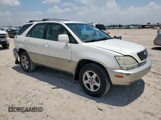 2001 Lexus RX 300 z VIN JTJHF10U310204364, wystawiony jako Copart lot #59035395 z przebiegiem 201 170 mil mil oraz Szkoda całkowita • Salvage title. Historia ofert i sprzedaży dostępna na DreamBid. Obrazek 4.