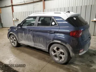 2022 Hyundai Venue Limited z VIN KMHRC8A37NU153198, wystawiony jako Copart lot #42624385 z przebiegiem 33 185 mil mil oraz Szkoda całkowita • Salvage title. Historia ofert i sprzedaży dostępna na DreamBid. Obrazek 2.