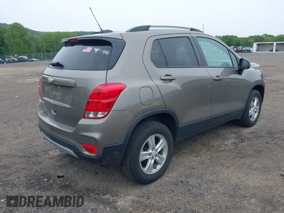 2021 Chevrolet Trax LT с VIN KL7CJPSB6MB358552, выставлен на аукционе IAAI как лот 42367846 с пробегом 47 451 миль миль и . История ставок и продаж доступна на DreamBid. Изображение 4.