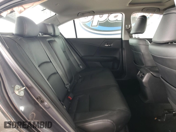 2015 Honda Accord EX-L с VIN 1HGCR2F88FA206456, выставлен на аукционе Copart как лот 58861325 с пробегом 137 403 миль миль и Списание • Salvage title. История ставок и продаж доступна на DreamBid. Изображение 10.