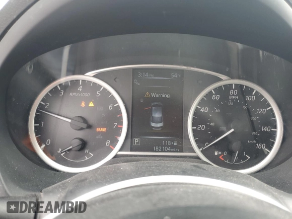 2016 Nissan Sentra SV with VIN 3N1AB7APXGY257429, listed as a Copart auction lot 51481995 with 182,104 mi miles and Salvage Title. Bid and sale history available at DreamBid. Image 9.