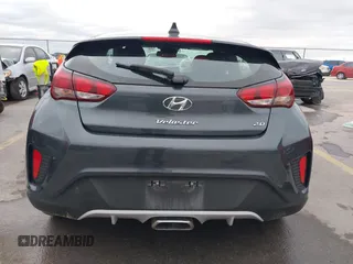 2021 Hyundai Veloster 2.0 with VIN KMHTG6AF1MU032870, listed as a IAAI auction lot 41323767 with 25,955 mi miles. Bid and sale history available at carsss.com. Image 15.