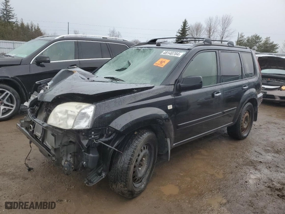 2005 Nissan X-Trail XE with VIN JN8BT08V65W103402, listed as a Copart auction lot 48140704 with NaN miles and Salvage Title. Bid and sale history available at carsss.com. Image 1.