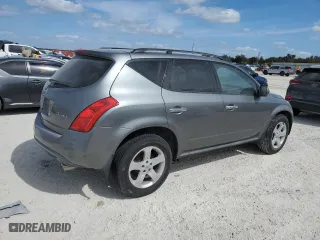 2005 Nissan Murano S with VIN JN8AZ08W45W441061, listed as a Copart auction lot 75007134 with 0 mi miles and Salvage Title. Bid and sale history available at carsss.com. Image 3.