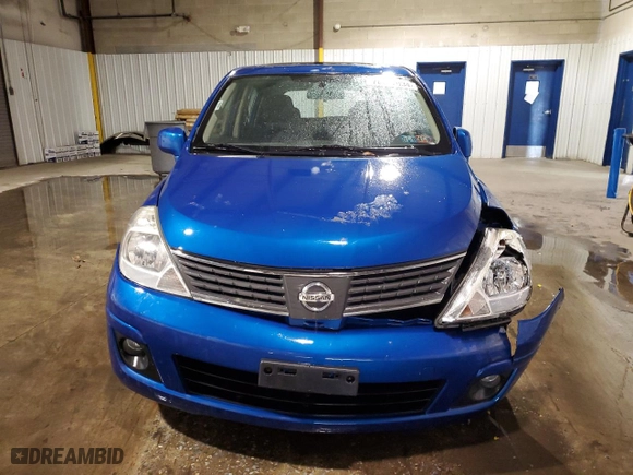 2008 Nissan Versa 1.8 SL with VIN 3N1BC13E58L422148, listed as a Copart auction lot 78907034 with 91,966 mi miles and Salvage Title. Bid and sale history available at carsss.com. Image 5.