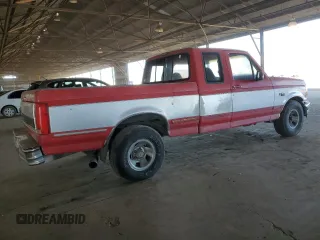 1992 Ford F-150 with VIN 1FTEX15NXNKA27455, listed as a Copart auction lot 86942424 with 258,693 mi miles and Clean Title. Bid and sale history available at carsss.com. Image 3.