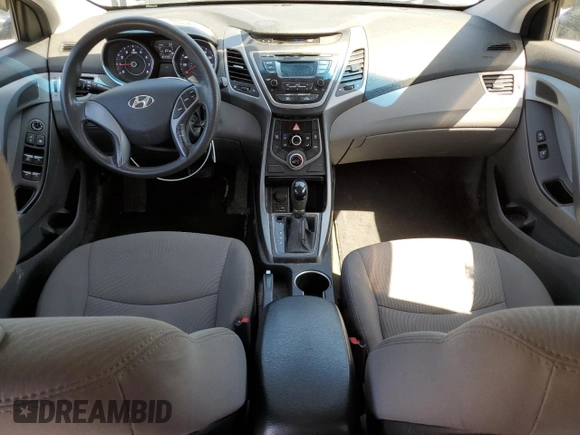 2016 Hyundai Elantra SE with VIN 5NPDH4AE8GH759892, listed as a Copart auction lot 53875525 with 164,032 mi miles and Salvage title. Bid and sale history available at DreamBid. Image 8.