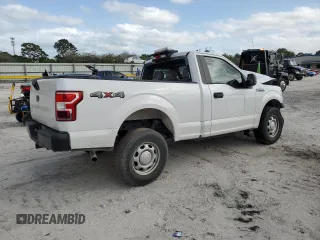 2018 Ford F-150 XL with VIN 1FTMF1EB5JKF62563, listed as a Copart auction lot 44368415 with 84,638 mi miles and Salvage title. Bid and sale history available at DreamBid. Image 3.