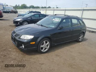 2002 Mazda Protege z VIN JM1BJ245021503614, wystawiony jako Copart lot #59864175 z przebiegiem 114 739 mil mil oraz Czysty tytuł • Clean title. Historia ofert i sprzedaży dostępna na DreamBid. Obrazek 1.