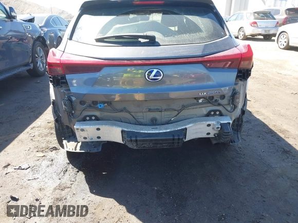 2022 Lexus UX 250h with VIN JTHP9JBH8N2058445, listed as a IAAI auction lot 41870238 with 36,509 mi miles and . Bid and sale history available at DreamBid. Image 6.