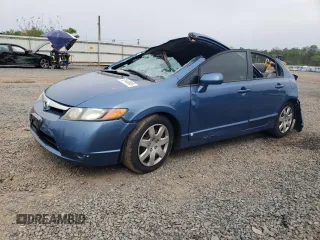 2006 Honda Civic LX with VIN 1HGFA16526L107107, listed as a Copart auction lot 58140045 with Not provided miles and Salvage title. Bid and sale history available at DreamBid. Image 1.
