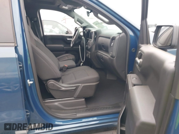 2024 Chevrolet Silverado 1500 Custom with VIN 3GCPDBEK7RG252751, listed as a IAAI auction lot 41429343 with 3,735 mi miles and . Bid and sale history available at DreamBid. Image 5.